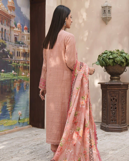 Zellbury | Embroidered Khaddar 3Pc | Design 415