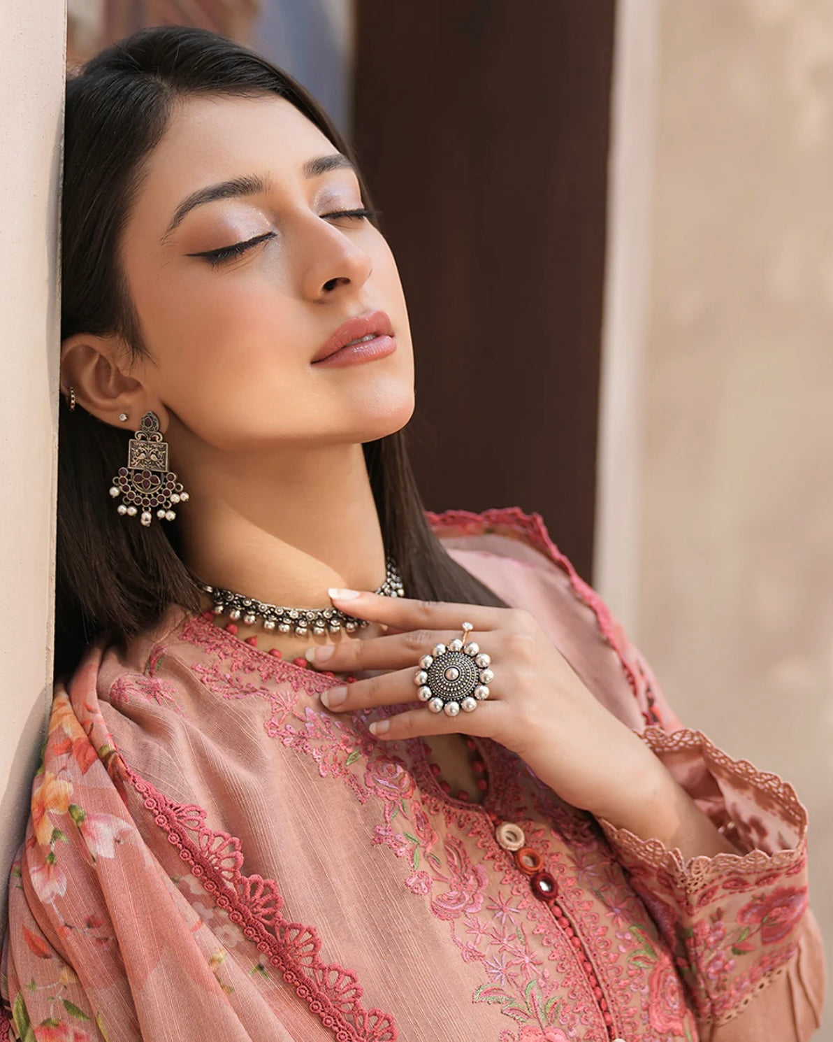 Zellbury | Embroidered Khaddar 3Pc | Design 415