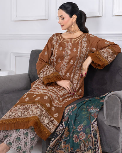 Johra Muswa | Embroidered Lawn | Design 416