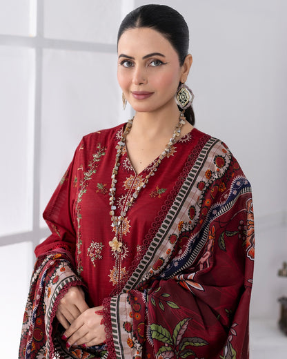 Johra Muswa | Embroidered Lawn | Design 417