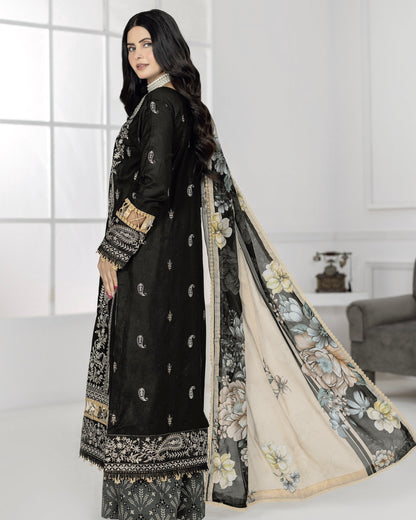 Johra Muswa | Embroidered Lawn | Design 418