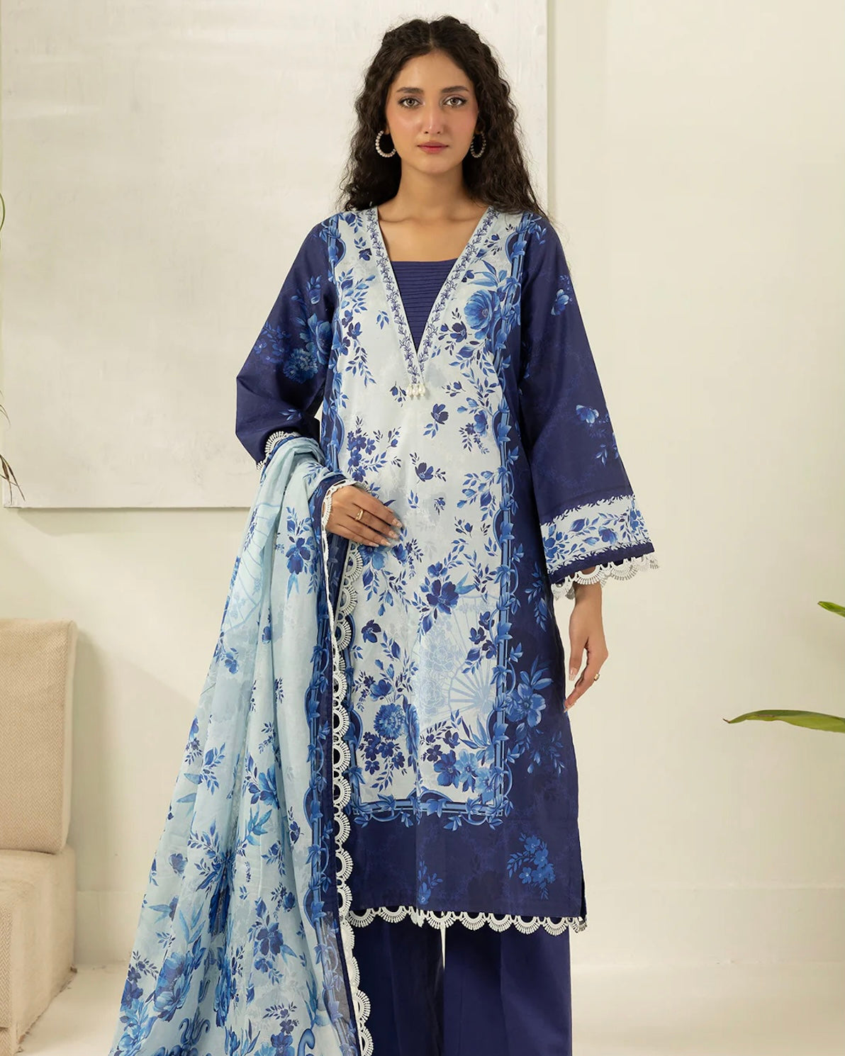 Zellbury | Printed Lawn 3pc | Design 420