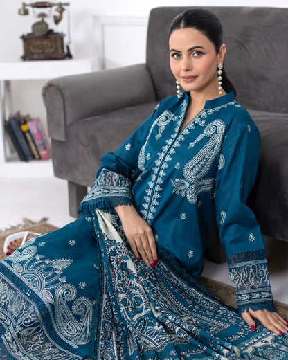 Johra Muswa | Embroidered Lawn | Design 421
