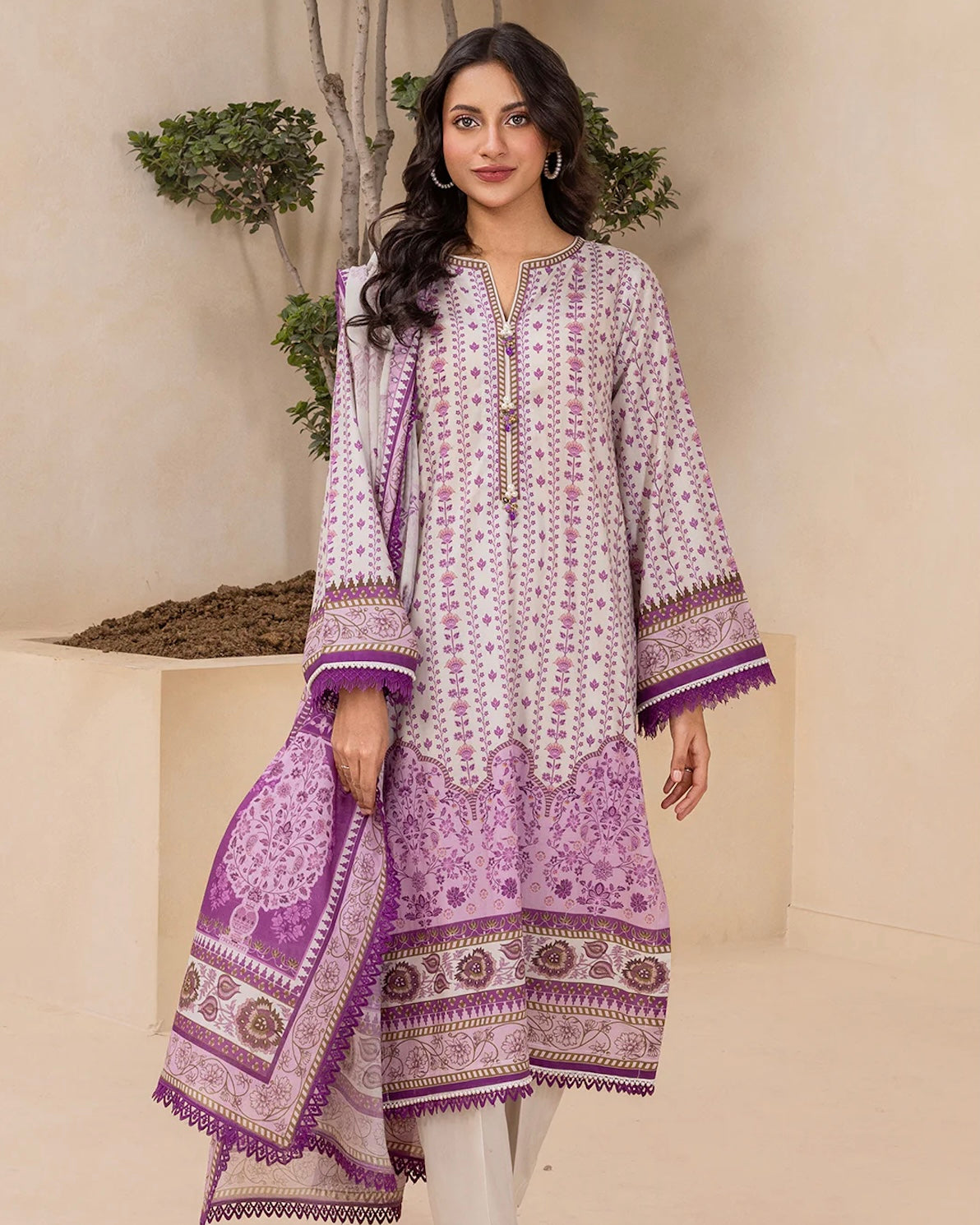 Zellbury | Printed Lawn 3pc | Design 423
