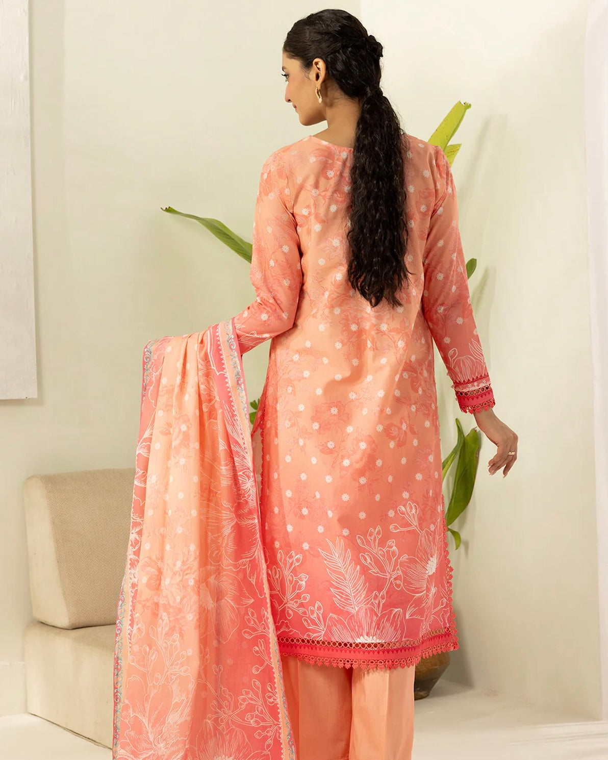 Zellbury | Printed Lawn 3pc | Design 433