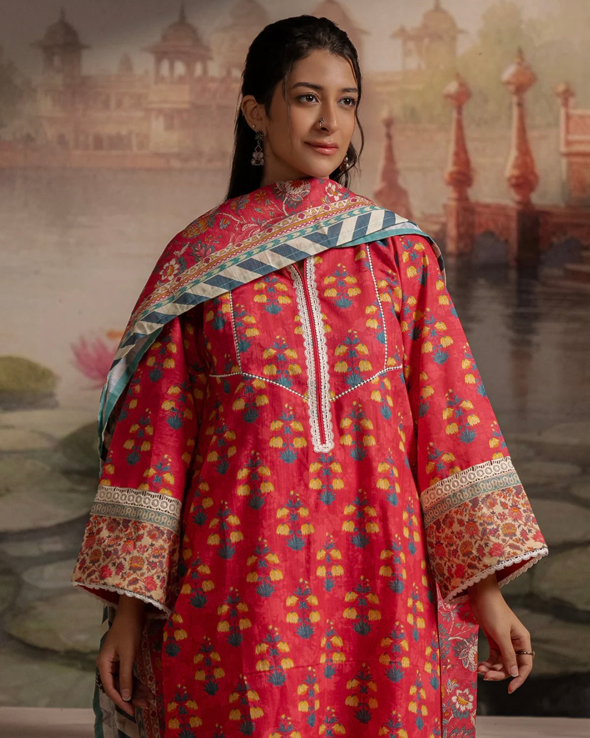 Zellbury | Embroidered Khaddar 2Pc | Design 437