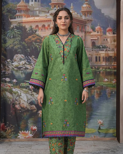 Zellbury | Embroidered Khaddar 2Pc | Design 440