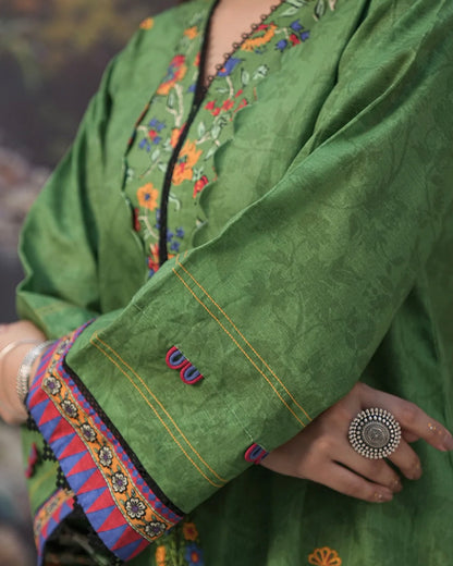 Zellbury | Embroidered Khaddar 2Pc | Design 440