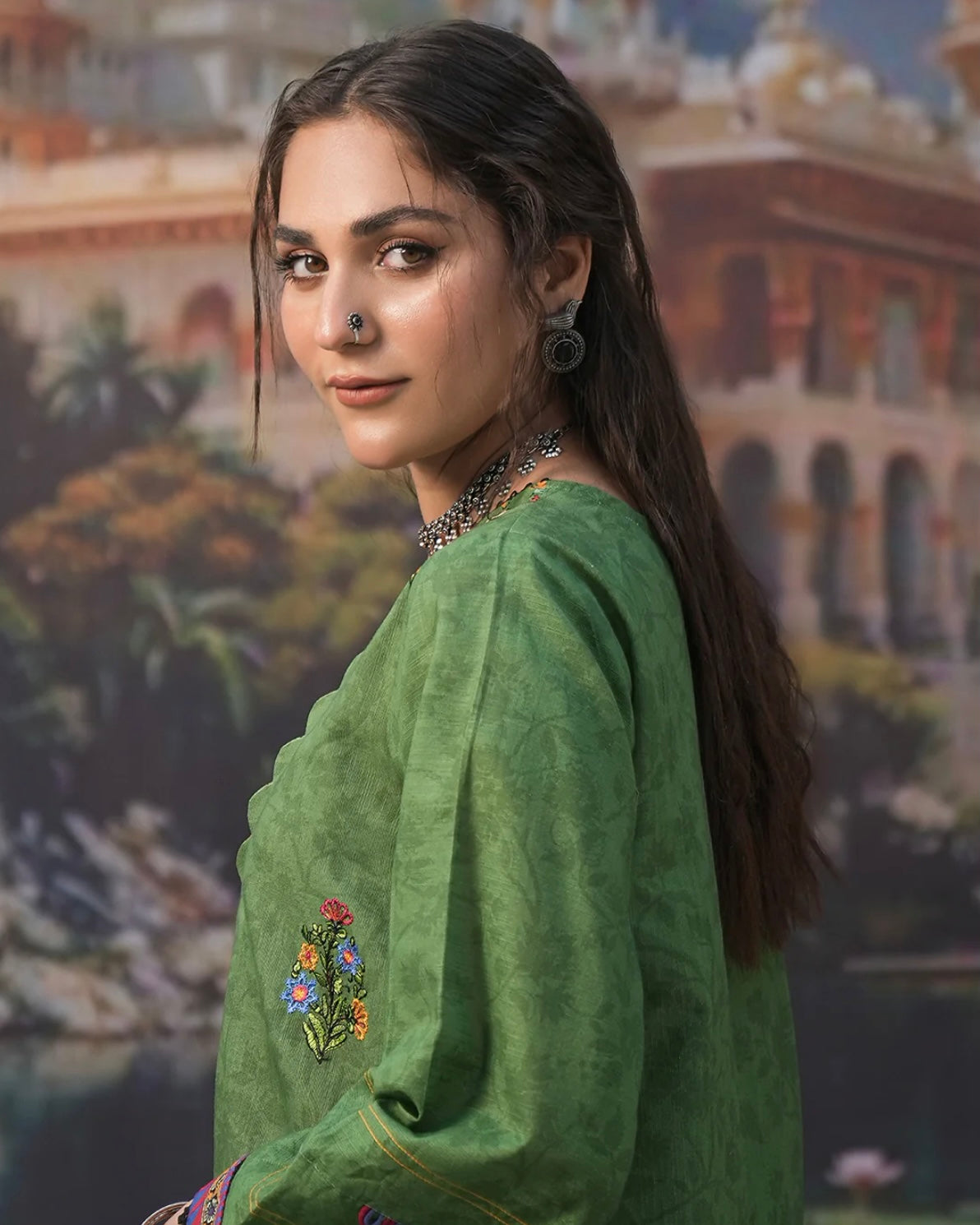 Zellbury | Embroidered Khaddar 2Pc | Design 440