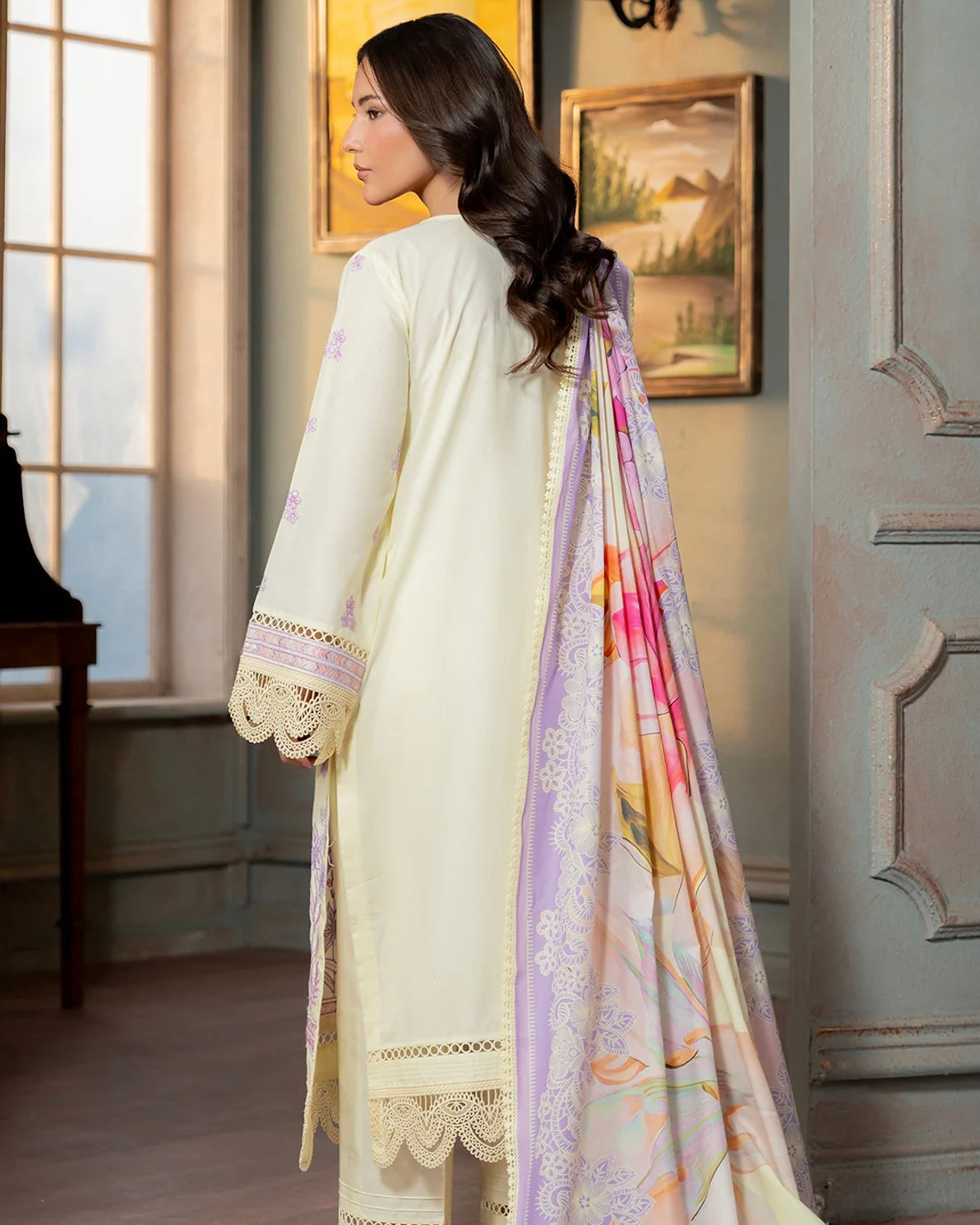 Zellbury | Embroidered Lawn 3pc | Design 445