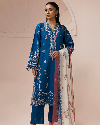 Zellbury Signature | Embroidered Lawn | Design 455