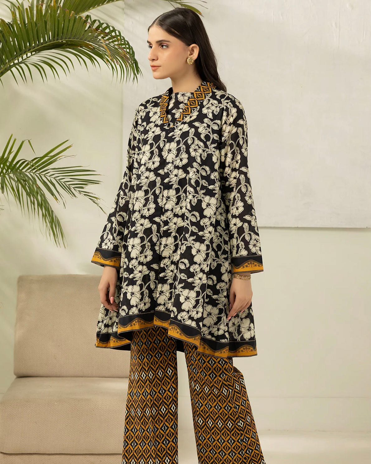 Zellbury | Printed Lawn 2pc | Design 463