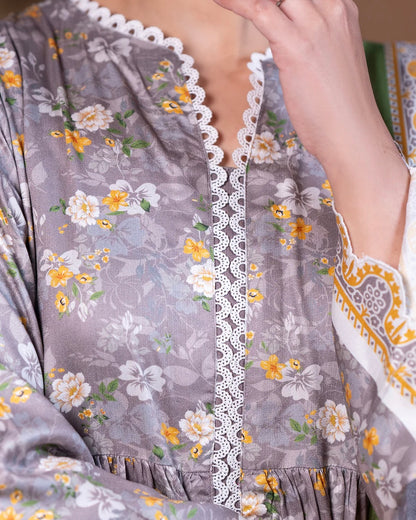 Zellbury | Printed Cotail 3Pc | Design 469