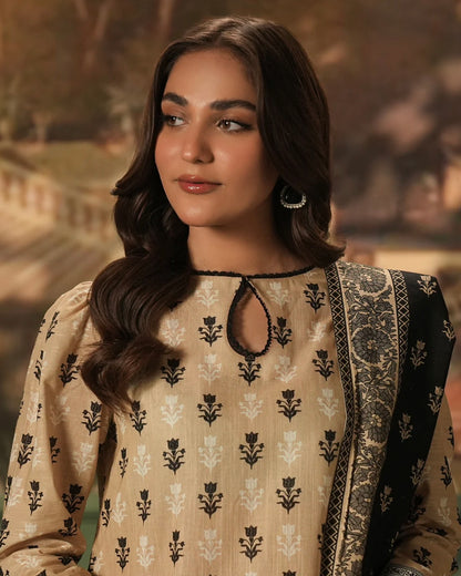 Zellbury | Printed Khaddar 3Pc | Design 473