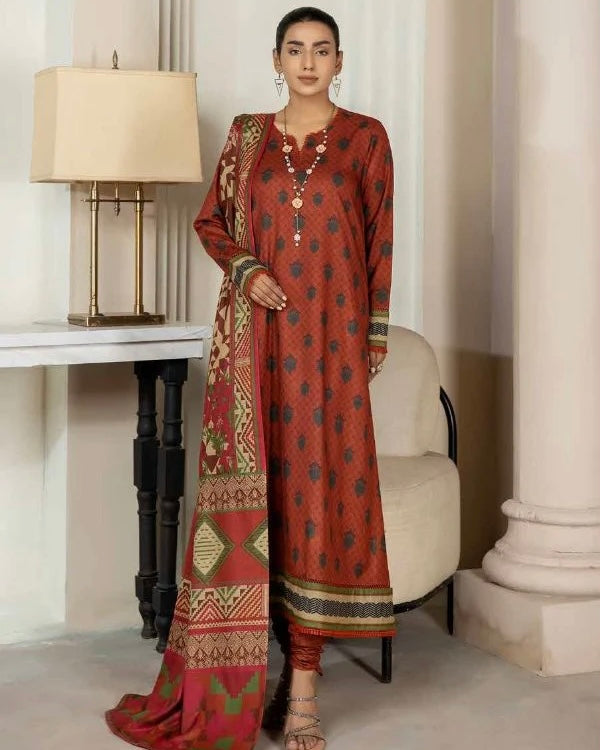 Johra Laira | Printed Dhanak | Design 475
