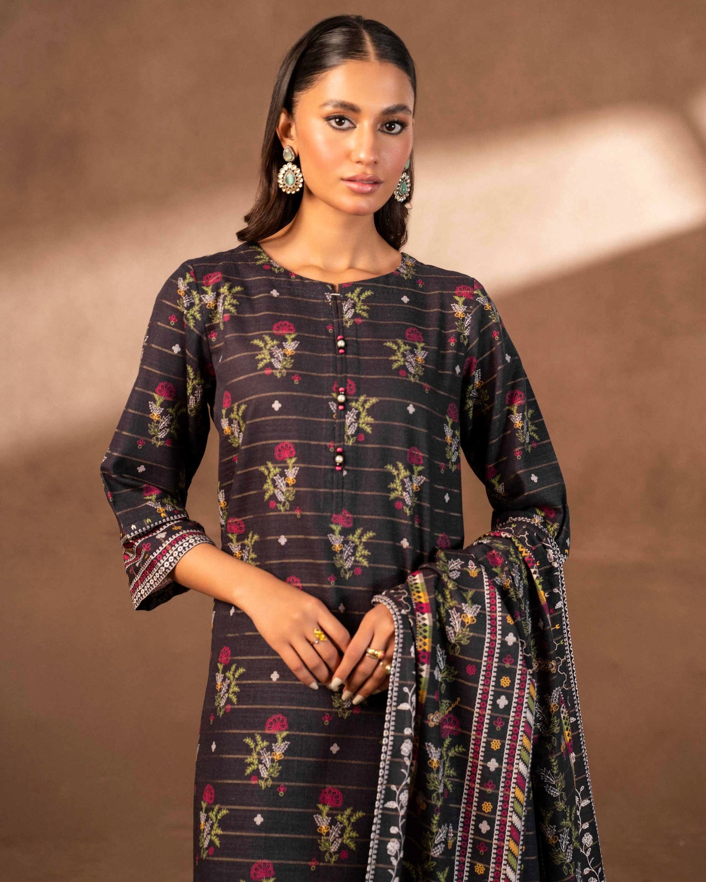 Nishat | Printed Khaddar 3pc | Design 485