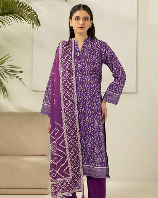 Zellbury | Printed Lawn 3pc | Design 488