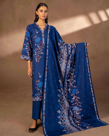 Nishat | Printed Khaddar 3pc | Design 489