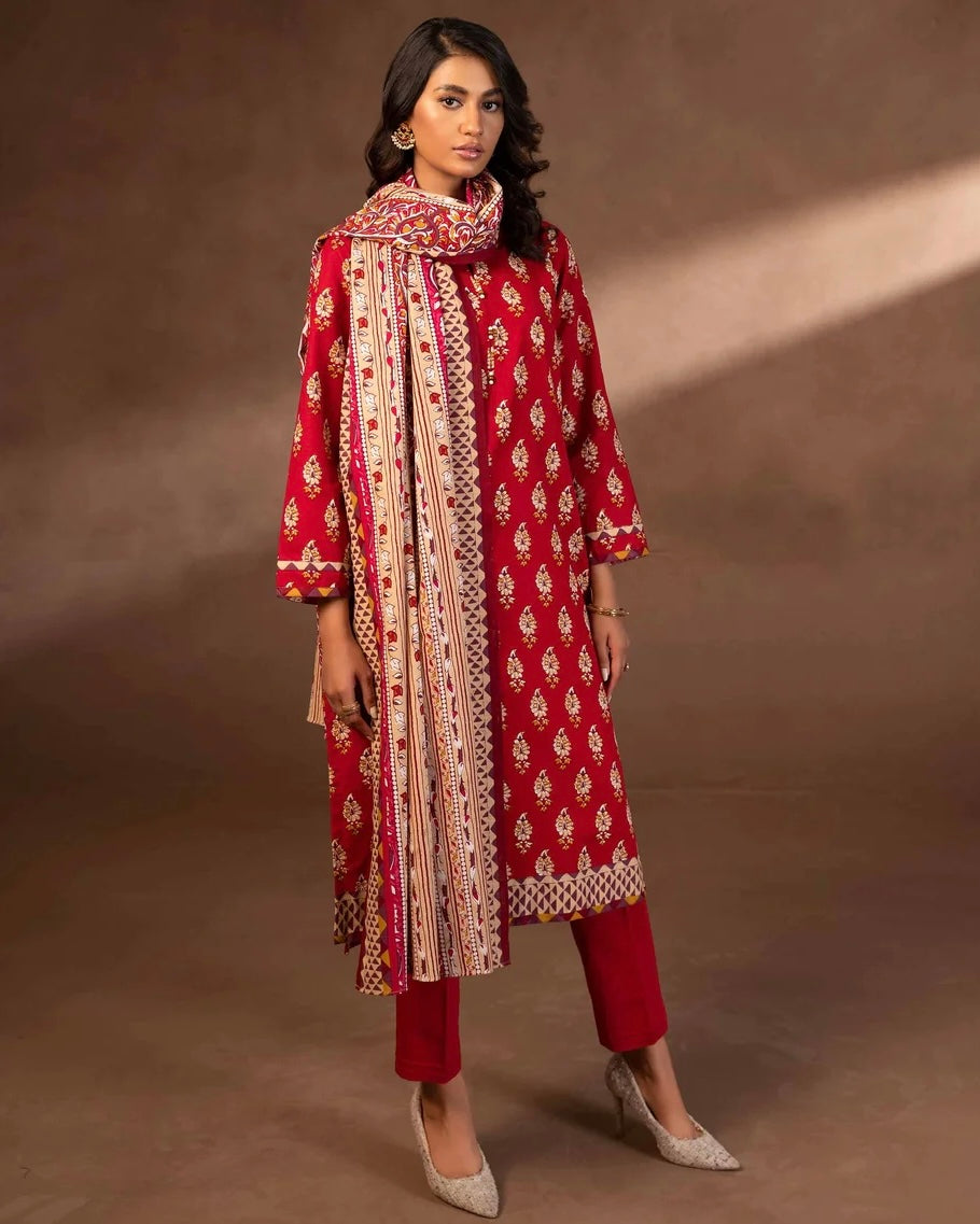 Nishat | Printed Khaddar 3pc | Design 490
