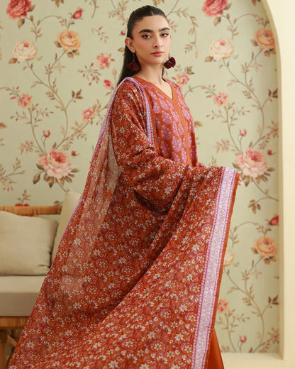 Orient | Printed Lawn 3pc | Design 490