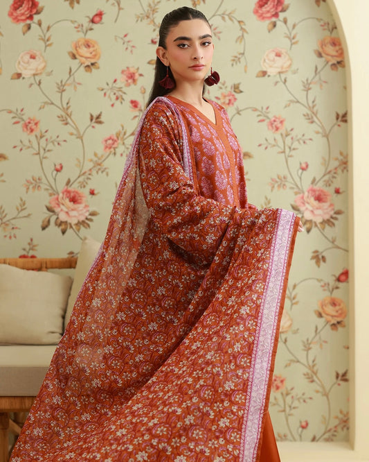 Orient | Printed Lawn 3pc | Design 490