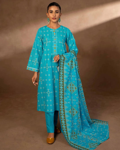 Nishat | Printed Khaddar 3pc | Design 491