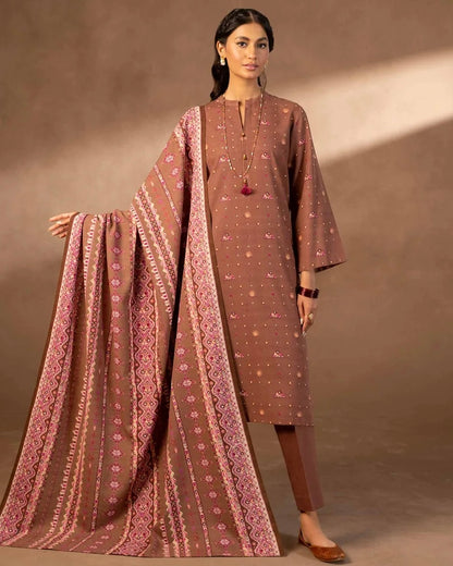 Nishat | Printed Khaddar 3pc | Design 493