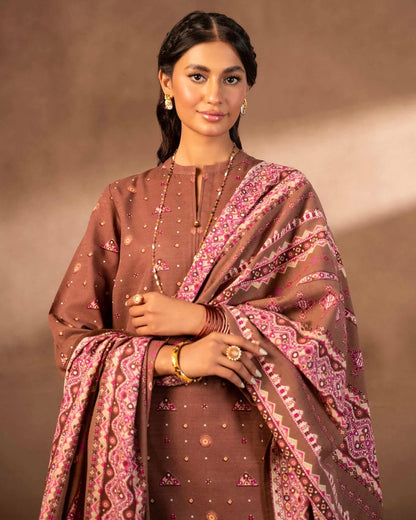 Nishat | Printed Khaddar 3pc | Design 493
