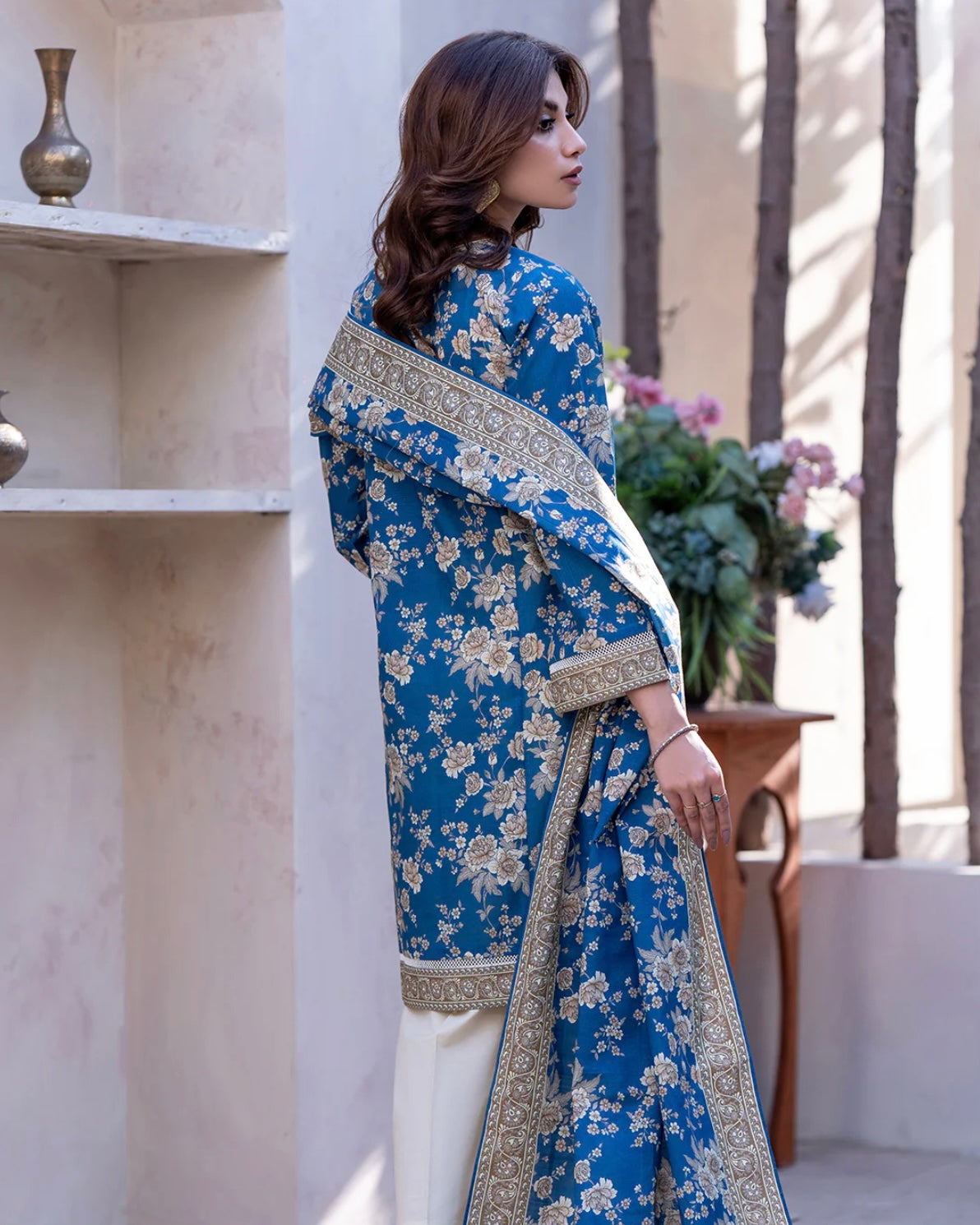 Zellbury | Printed Khaddar 2Pc | Design 495