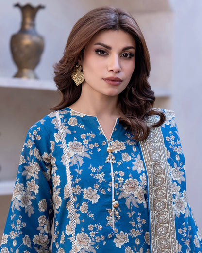 Zellbury | Printed Khaddar 2Pc | Design 495