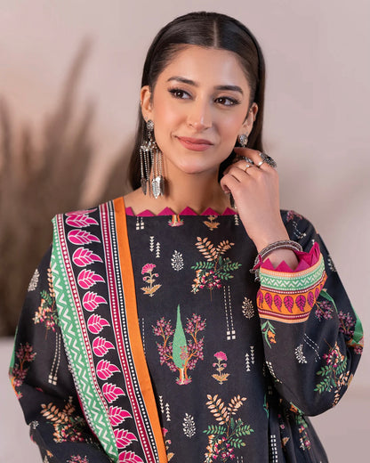 Zellbury | Printed Khaddar 2Pc | Design 496