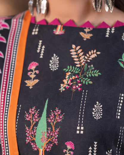 Zellbury | Printed Khaddar 2Pc | Design 496