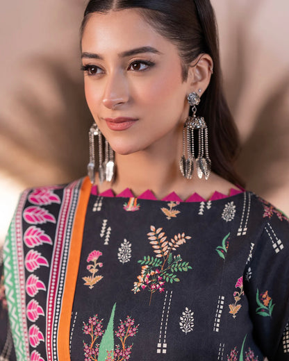 Zellbury | Printed Khaddar 2Pc | Design 496