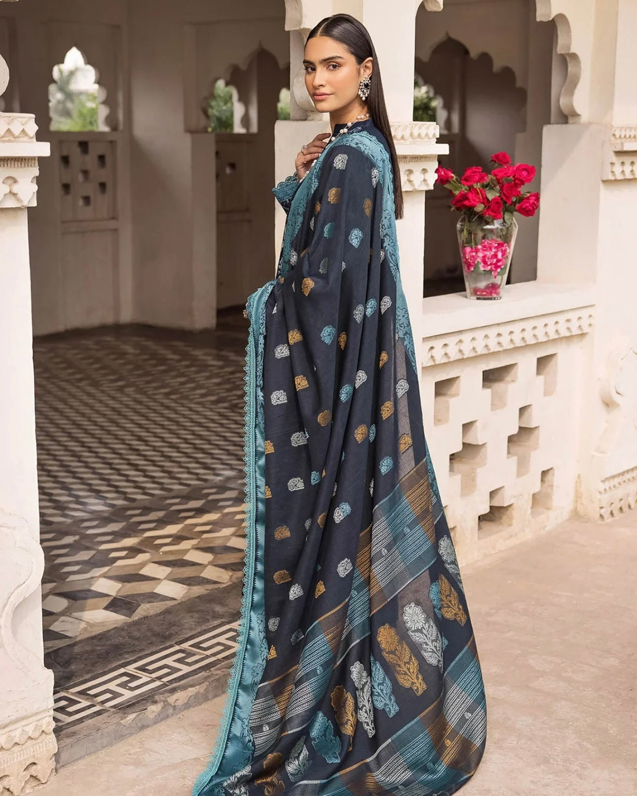 RajBari | Premium Winter | Design 4B