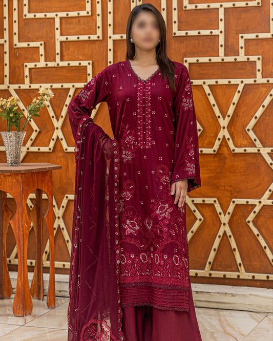 Fantak Xenia | Embroidered Viscose | Design 4