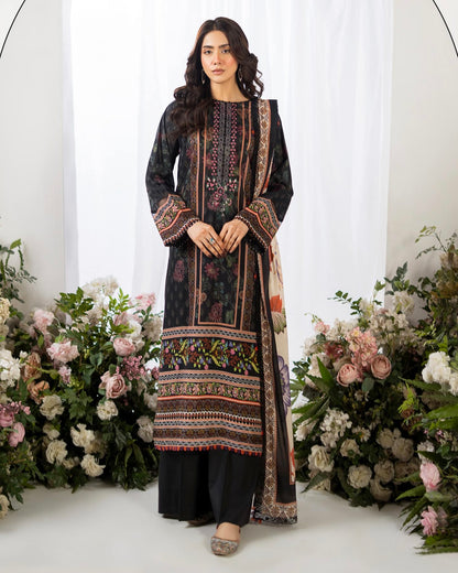 GullJee Haneen | Embroidered Lawn | Design 4