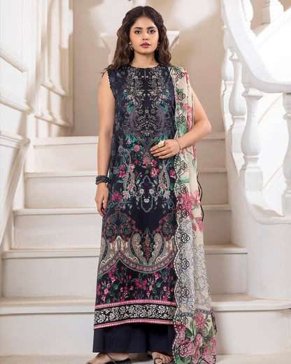 GullJee Morja | Embroidered Lawn | Design 4