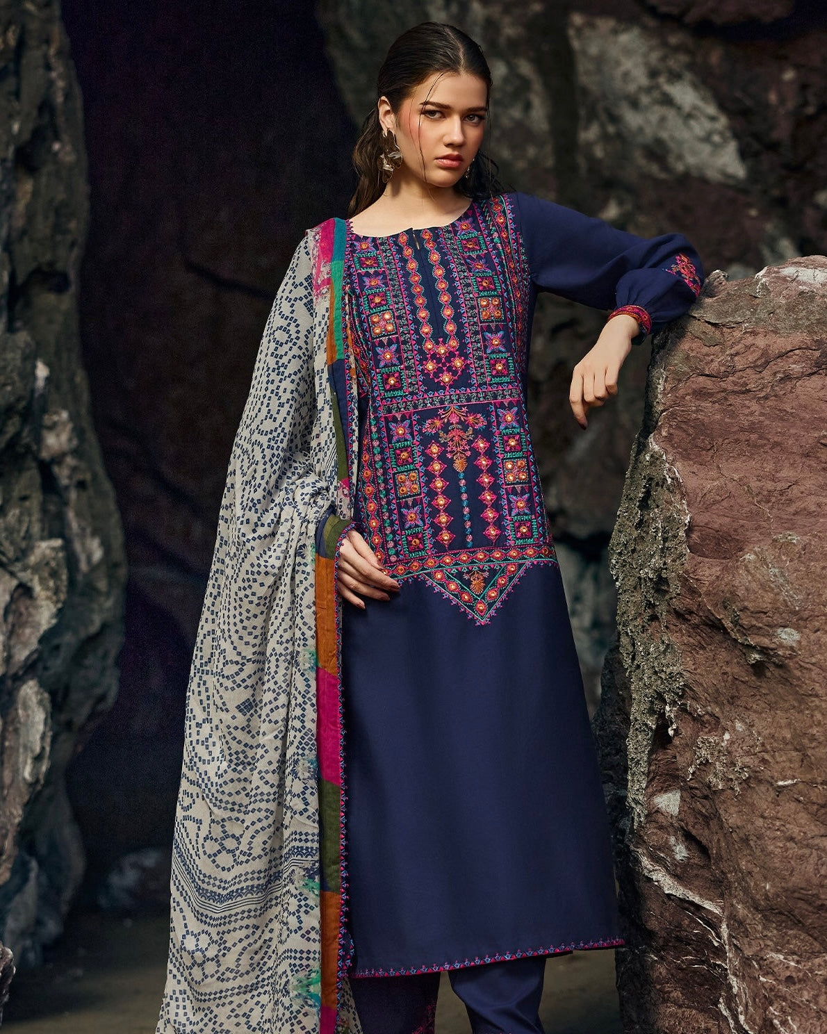 Charizma Sun Shine | Lawn Collection | Design 4