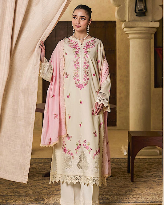 RajBari Raha | Premium Festive Lawn | Design 4