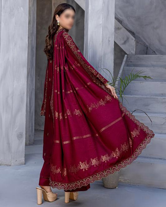 Fantak Chloe | Embroidered Viscose | Design 4