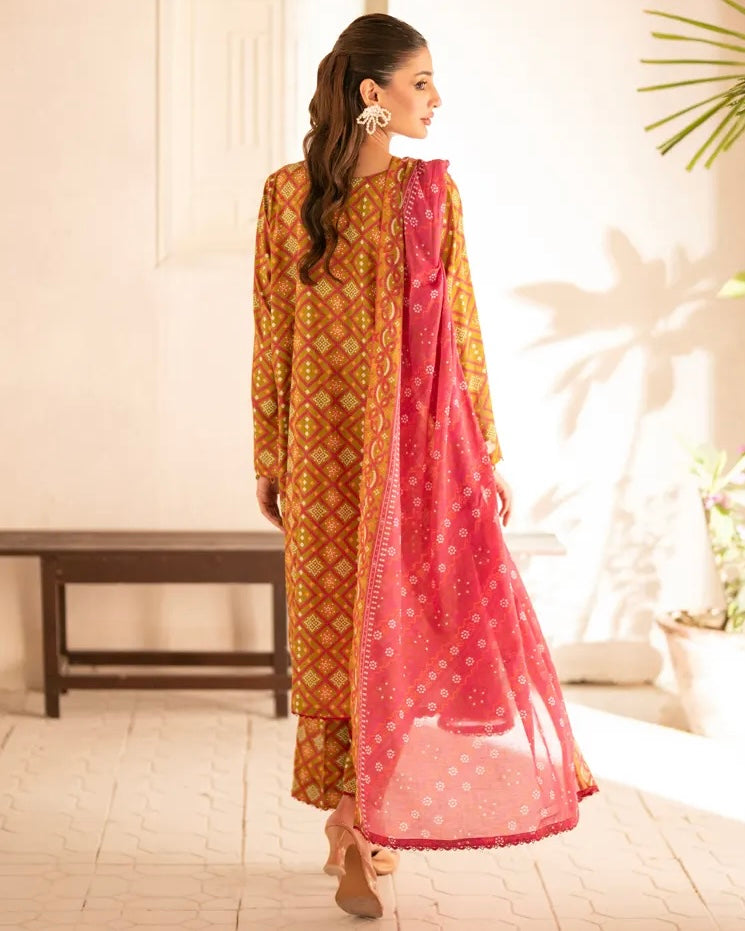 Regalia Salina Separates 2 | Printed Lawn 3pc | Design 4