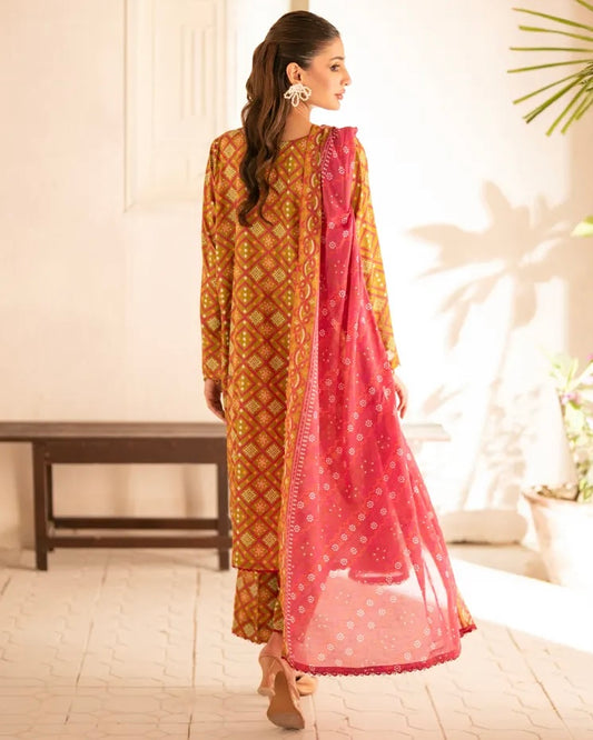 Regalia Salina Separates 2 | Printed Lawn 3pc | Design 4