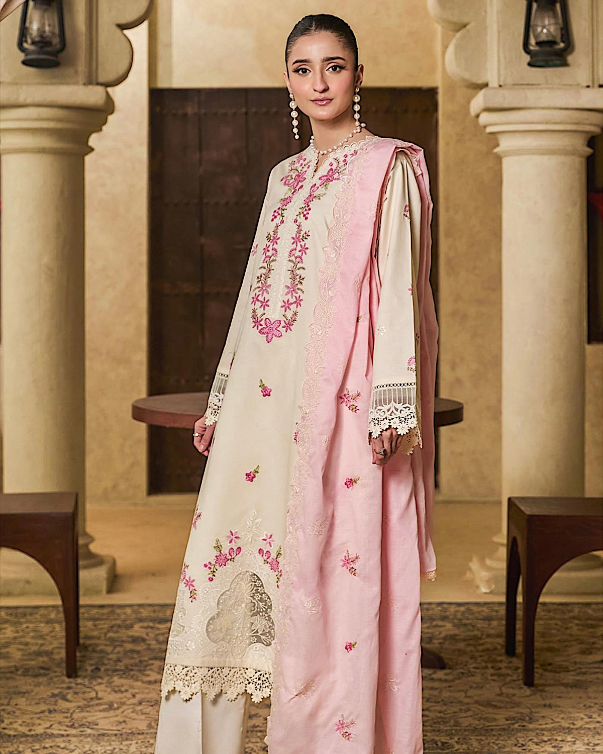 RajBari Raha | Premium Festive Lawn | Design 4