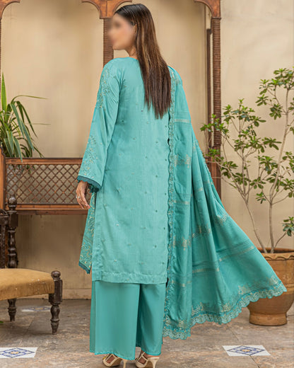 Fantak Chloe Vol 2 | Embroidered Viscose | Design 4