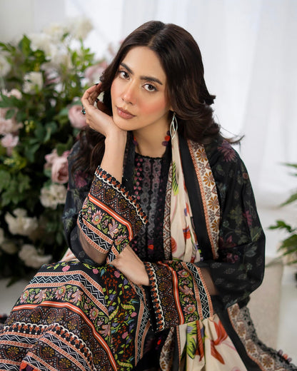 GullJee Haneen | Embroidered Lawn | Design 4