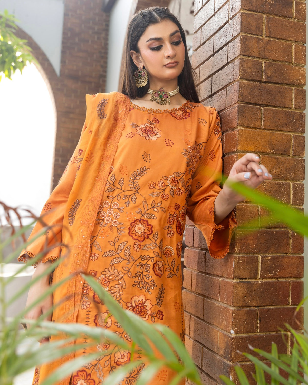 Palwasha Mah e Noor | Embroidered Viscose | Design 4