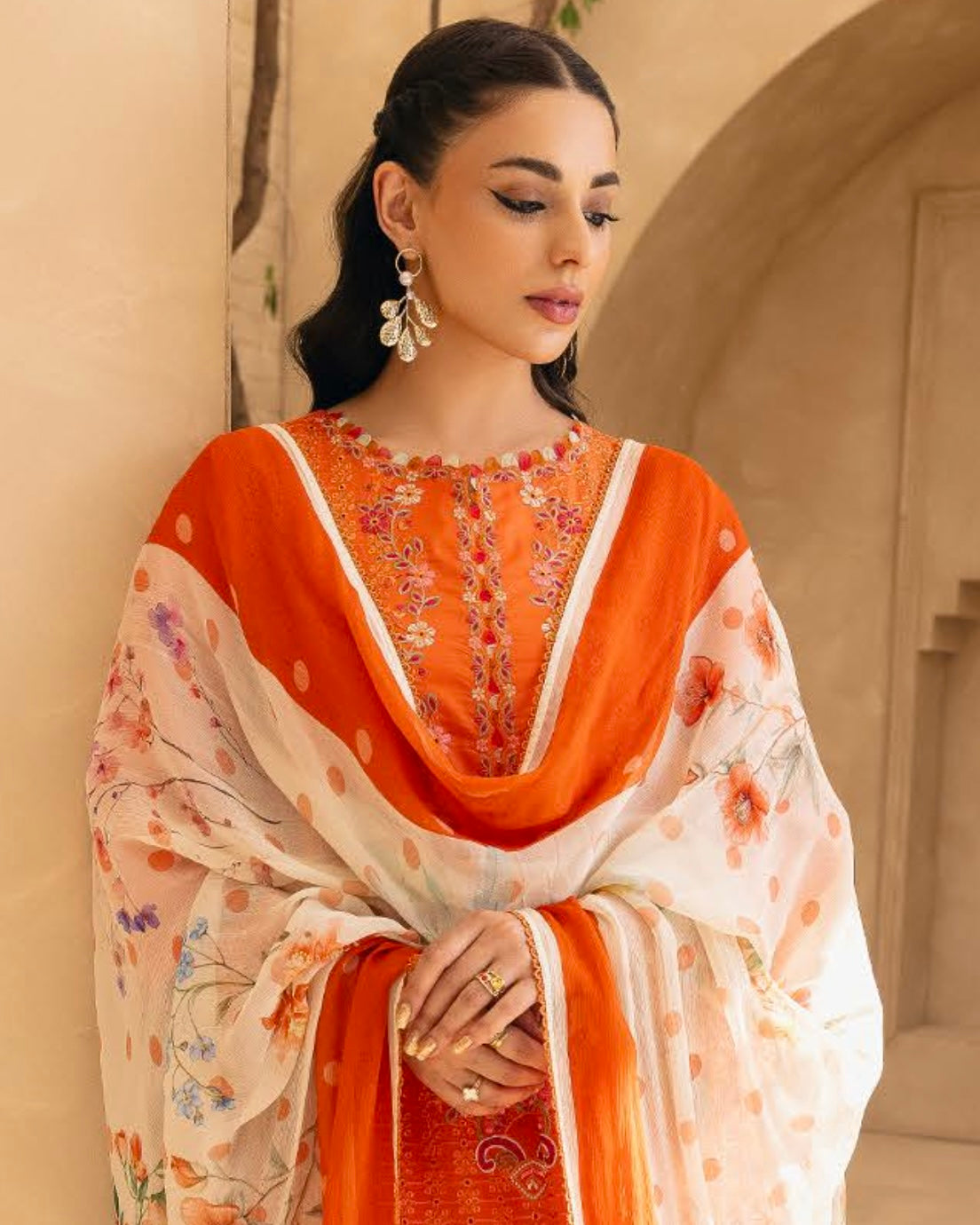 GullJee Sitara Noor | Embroidered Lawn | Design 4