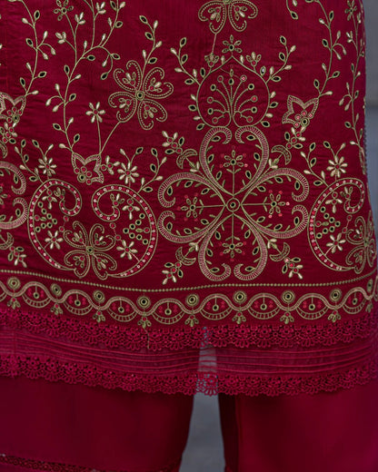 Fantak Chloe | Embroidered Viscose | Design 4