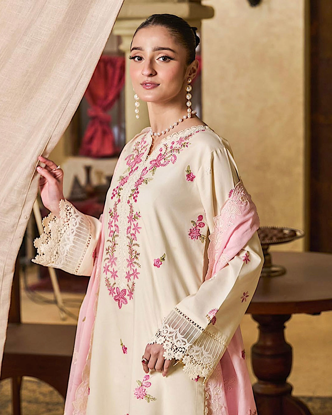 RajBari Raha | Premium Festive Lawn | Design 4