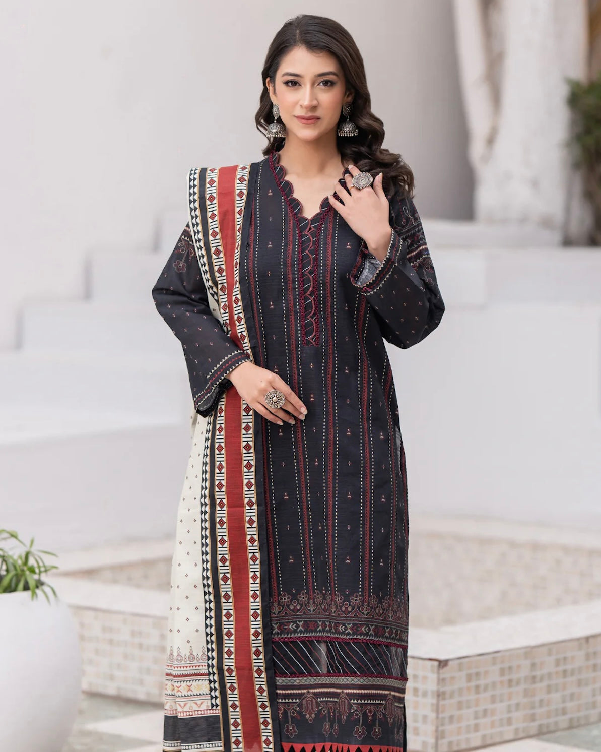 Zellbury | Printed Viscose 2pc | Design 500